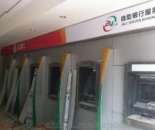 艾利公路反光材料 艾利黃黑斜紋晶彩格 山東農(nóng)村信用社招牌制作圖片