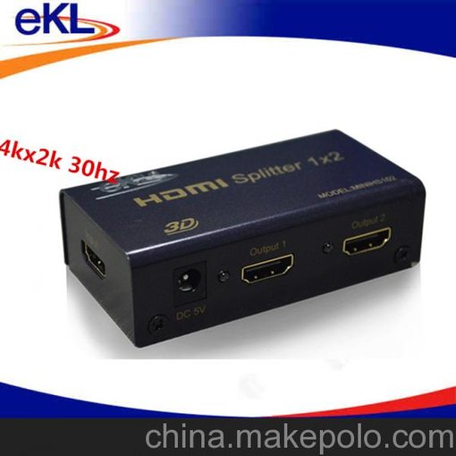 eKL-miniHS102 HDMI分配器一分二 全高清1.4版本 品牌圖片