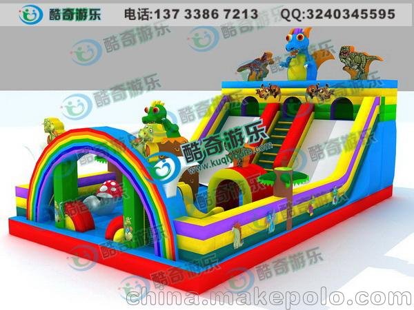 質(zhì)量好的城堡 充氣城堡 造型色彩漂亮的城堡滑梯圖片