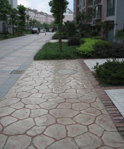 撫順 地面壓印模具 進(jìn)口橡膠地坪模具生產(chǎn) 模具廠家圖片