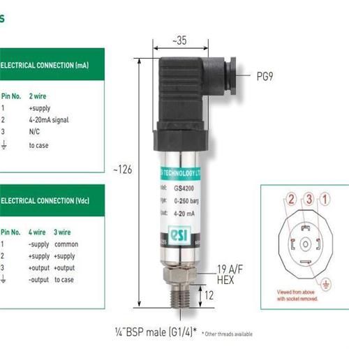 熱賣ESI壓力傳感器