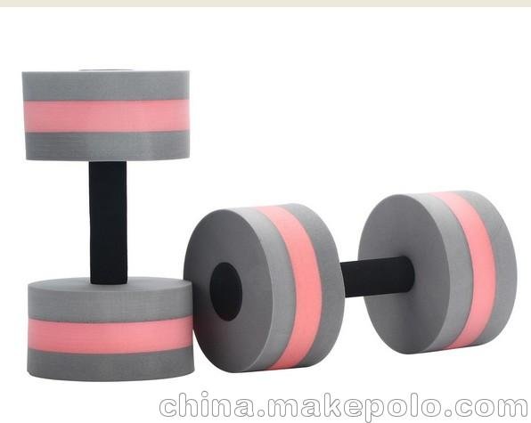 EVA水上漂浮啞鈴aqua dumbbell游泳水上用品 廠家直銷圖片