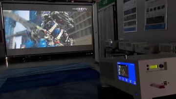 贝视曼BSM400小型汽车影院数字电影放映机放映效果展示