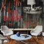 佳舍美居  3D立体复古壁纸 大型壁画电视背景墙纸影视壁纸恐怖屋
