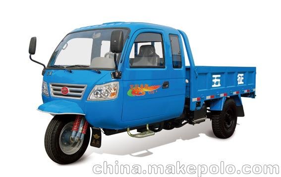 全封閉電動(dòng)三輪車(chē)五征奧翔1700排半 全封閉三輪車(chē) 貨運自卸車(chē)圖片