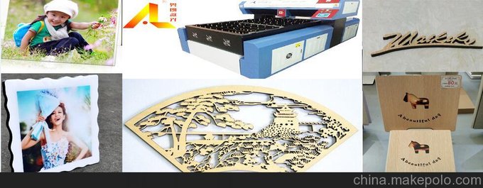 國內(nèi)AL1218-600瓦木板激光刀模機，相框激光切割機圖片