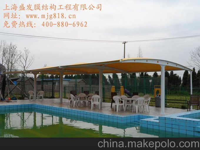 四川膜結(jié)構(gòu)生產(chǎn)廠家、膜結(jié)構(gòu)電瓶車棚景觀小品制作施工圖片