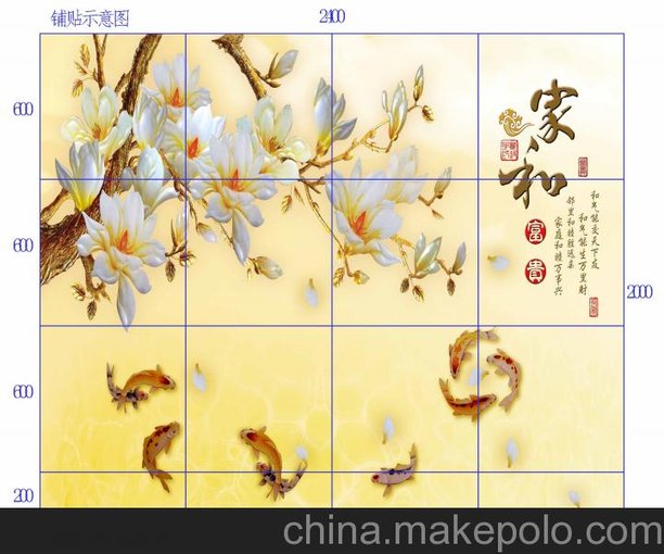 沙發(fā)背景墻-3D打印-廠家直銷圖片