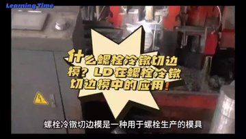 什么螺栓冷镦切边模？LD在螺栓冷镦切边模中的应用！