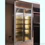 丽江客厅不锈钢恒温酒柜定制 红酒柜酒架展示架厂家直销