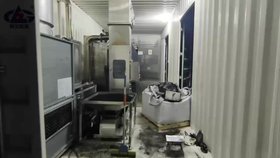 炭黑微波熱解裝置 微波炭黑再生裝置