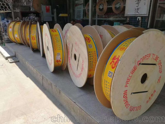 供應龍煜銅管 華美保溫 成都制冷配件 410A銅管 制冷劑圖片