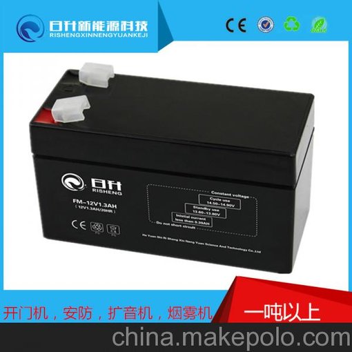 12V1.3AH電動(dòng)機(jī)蓄電池/自動(dòng)機(jī)電池/12V蓄電池廠圖片