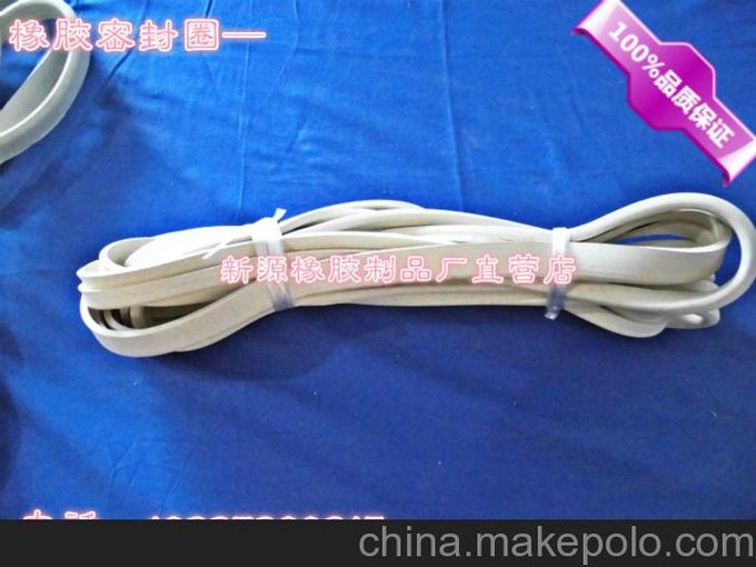 振動(dòng)篩密封膠條、1200mm旋振篩膠圈、V型振動(dòng)篩橡膠密封圈圖片