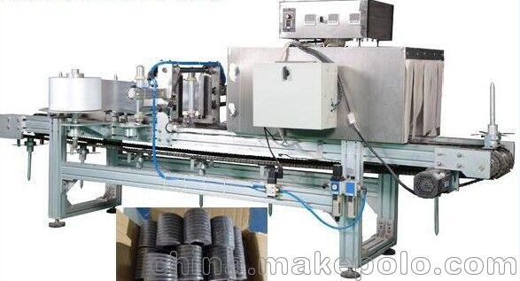 全自動(dòng)分條機  全自動(dòng)熱縮機  百葉輪成型機圖片