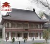 贵阳市大雄宝殿设计效果图 贵州省寺庙大殿设计 寺庙大雄宝殿