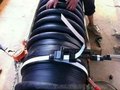 涨紧器 HDPE增强缠绕B型管 克拉管焊接固定收紧器夹钳