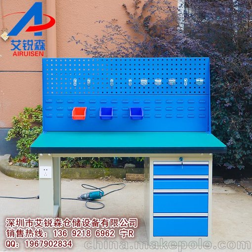 QC工作臺-檢驗工作臺-深圳定做裝配操作臺廠家圖片