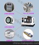 供应高速VMC1260重切削线轨加工中心