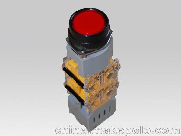 供應江陰新長江XJA-22系列帶燈按鈕-鄭州新大新電氣圖片