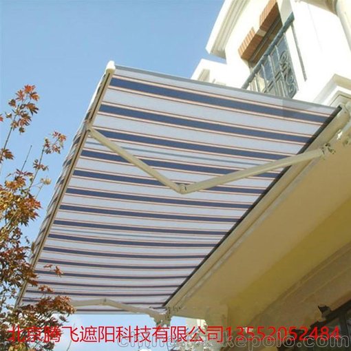 名豪B-2加厚鋁合金曲臂遮陽篷手搖遮陽雨篷折疊棚圖片