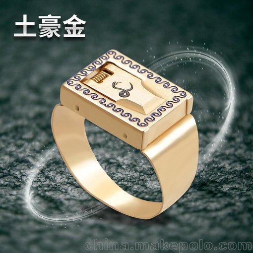 廠(chǎng)家供應指間刃防身戒指隱形刀片 防狼神器戶(hù)外用品女生暗器飾品圖片
