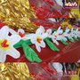 爱奇艺爆焦充气派对装饰花串舞台装扮10m婚礼自动打开花朵路引