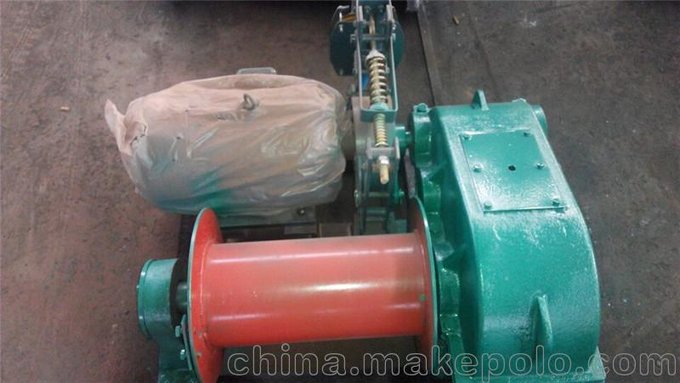 高郵工地用大噸位手動卷揚(yáng)機(jī)圖片