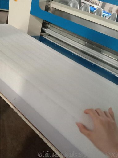 進口刀片EPE橫豎分切機/珍珠棉卷料片材自動對刀設置圖片