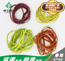 越南进口黄色细橡皮筋,劳保手套专用皮筋，不易拉断38MM*0.9MM
