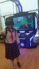 VR天地行-自由激战，VR垃圾分类设备租赁