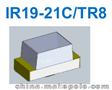 亿光电子，IR19-21C/TR8，0603贴片红外线发射管