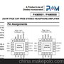 供应原装正品PAM8908立体声耳机放大器
