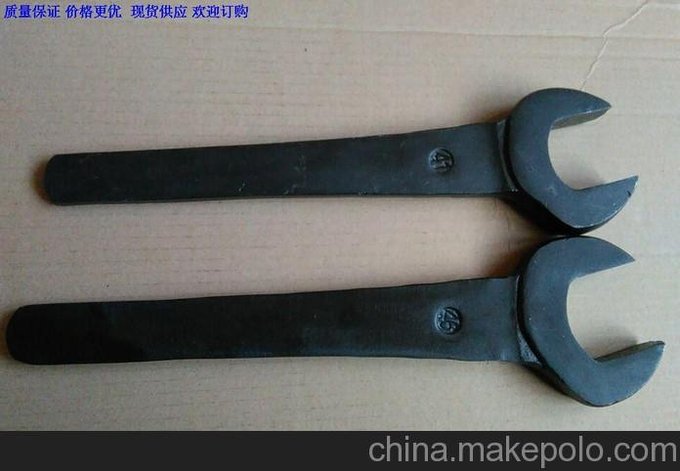 單頭呆扳手 單頭開口扳手 特種行業(yè)加力扳手90mm圖片