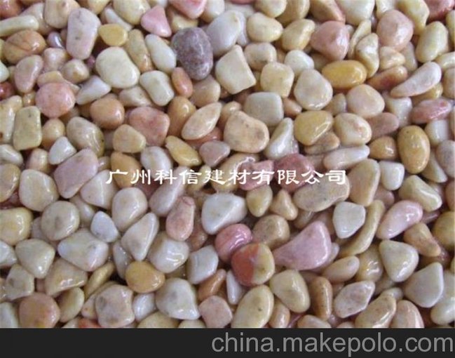 膠筑石透水地坪，透水膠粘石路面施工流程圖圖片