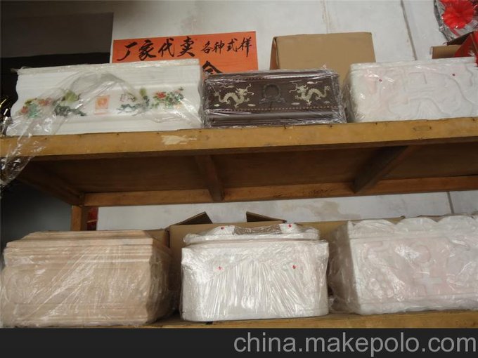 漢白玉骨灰盒各種尺寸小棺材 廠價(jià)批銷通用整石小棺材 玉石骨灰盒圖片