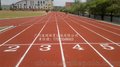 江西赣州学校田径场塑胶跑道人造草坪造价 透气型跑道材料厂家