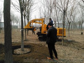 挖树机规格履带式挖树机价格