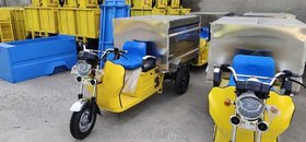小区物业电动三轮垃圾车北京专卖