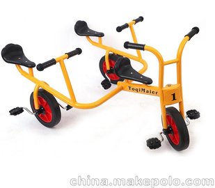 兒童幼兒園童車(chē)，運(yùn)動(dòng)小車(chē)，戶(hù)外感統(tǒng)三輪自行車(chē)