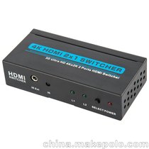 HDMI 切换器 hdmi 二进一出切换选择器 支持4K hdmi切换器