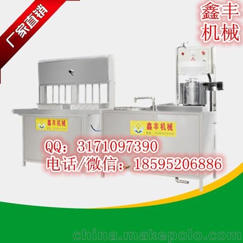 大型不銹鋼豆腐機(jī) 鑫豐全自動豆腐機(jī) 安微豆腐成型機(jī)圖片