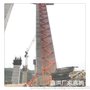 鑫洪厂家直供香蕉式安全爬梯 组合安全梯笼 桥梁施工梯笼