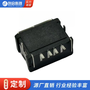 TYPE-C 防水母座 卧贴 4pin 四脚 USB连接器 带防水圈
