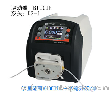 雷弗BT101F分配型智能蠕動泵，實驗室武漢直供彩色觸摸屏圖片