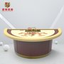 传统21点扑克黑夹克棋牌桌 俱乐部酒店定制半圆形围脚游戏台桌