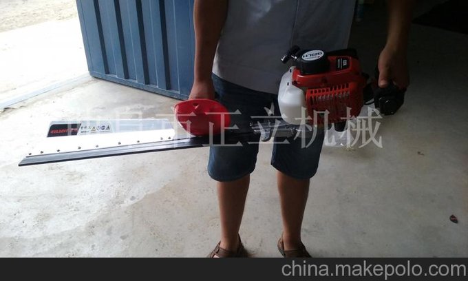 廠(chǎng)家小型雙刃式綠籬機 靈活方便小型園林植保機械 質(zhì)保一年汽油綠籬機圖片