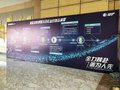 南京工程开工庆典舞台背景板制作气球布置