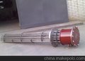 厂家定做115mm法兰电热管，380v 25kw