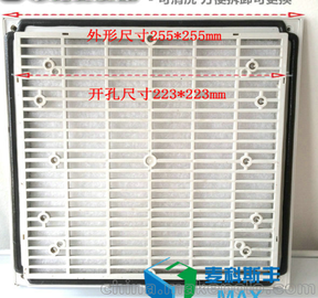機柜通風(fēng)排散熱器出口過濾網(wǎng)百葉窗FB9805